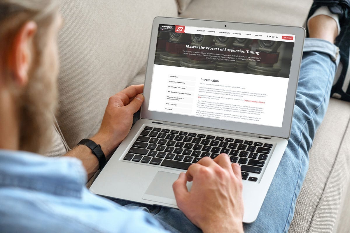 Master the Process of Suspension Tuning Penske Racing Shocks